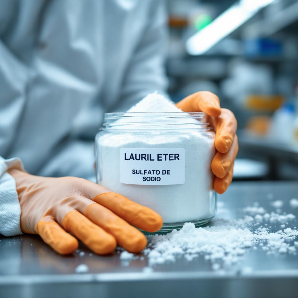 Lauril eter sulfato de sodio